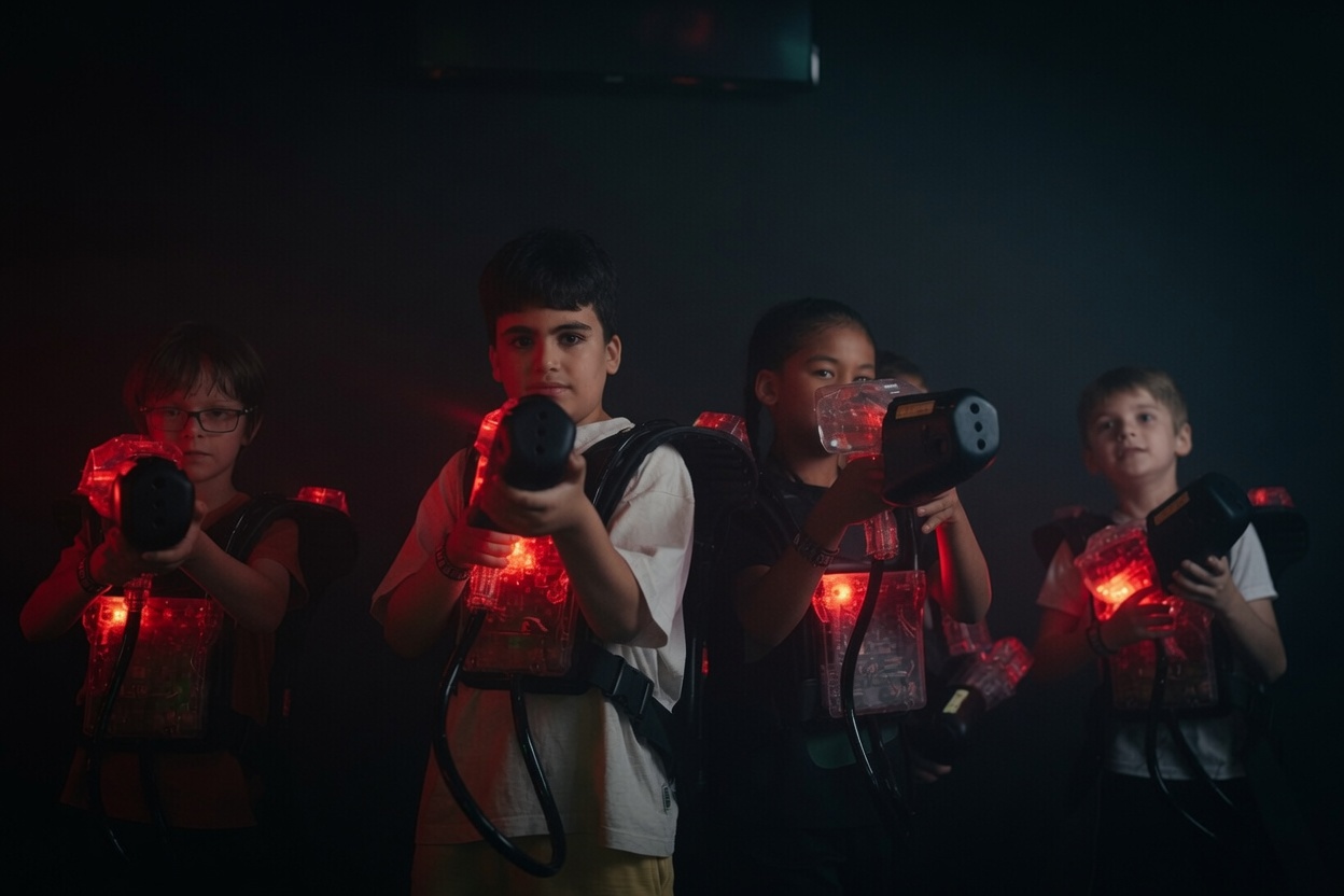 Aréna de Laser Tag SkyTag Montréal